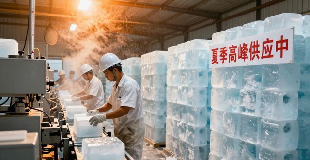 海珠冰块公司的夏季制冷解决方案揭秘
