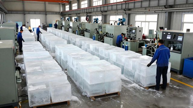 工厂车间降温冰块 海珠工厂应对高温新方案